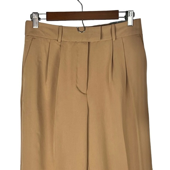 WORTHINGTON MID-RISE STRAIGHT ANKLE TROUSERS IN TOBACCO BROWN NWT WOMEN'S 6 - Picture 4 of 14